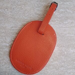 Giorgio Fedon 1919 leather luggage tag